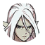 Celebratory Zazel's face icon.